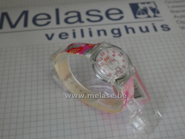 Horloge "Helo Kitty - roze"