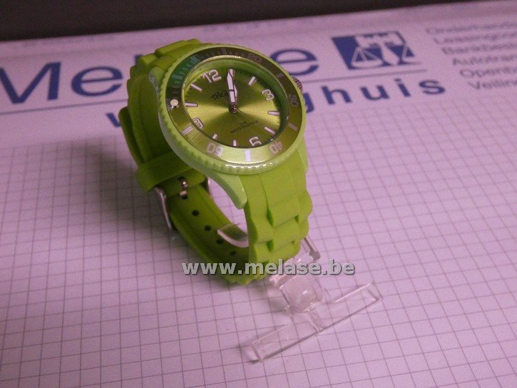 Horloge "Tekday - groen"