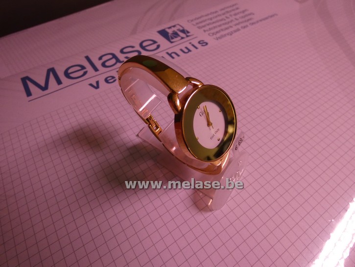 Horloge "Go - Girl only - goudkleurig"