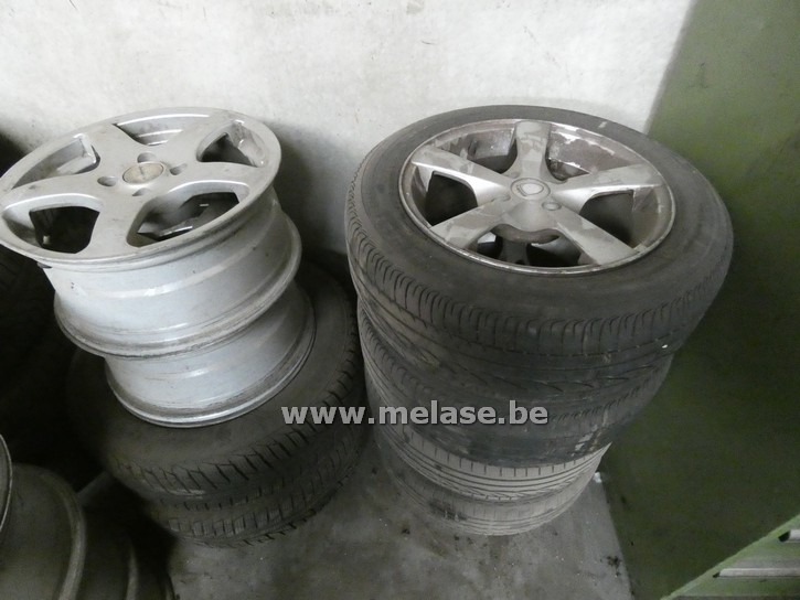 Bandensets met velg