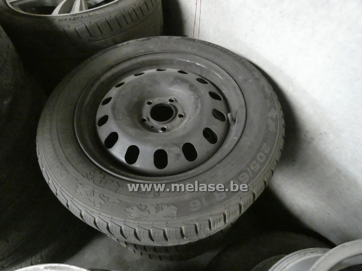 Banden met velg "Continental"