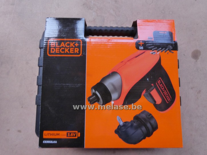 Schroefmachine "Black & Decker"