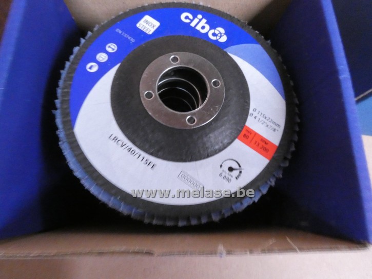 Lamellenschijven "korrel 40"