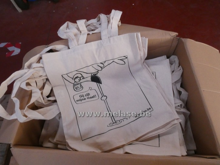 Doos katoenen winkeltassen "Brantano"