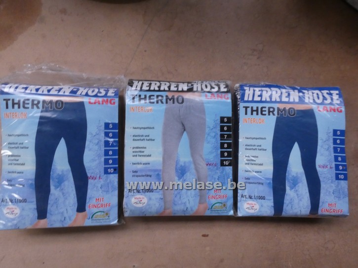 Thermisch ondergoed "grijs en blauw"