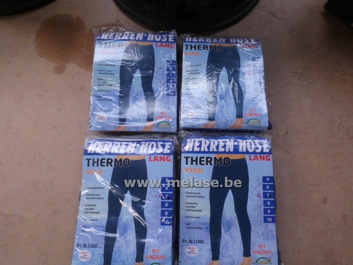 Thermisch ondergoed "blauw"