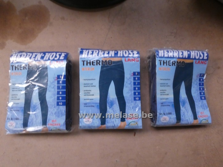 Thermisch ondergoed "blauw"