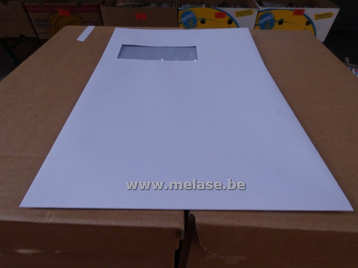 Enveloppen "A4 - met venster"