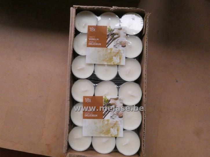 Theelichten "vanille"