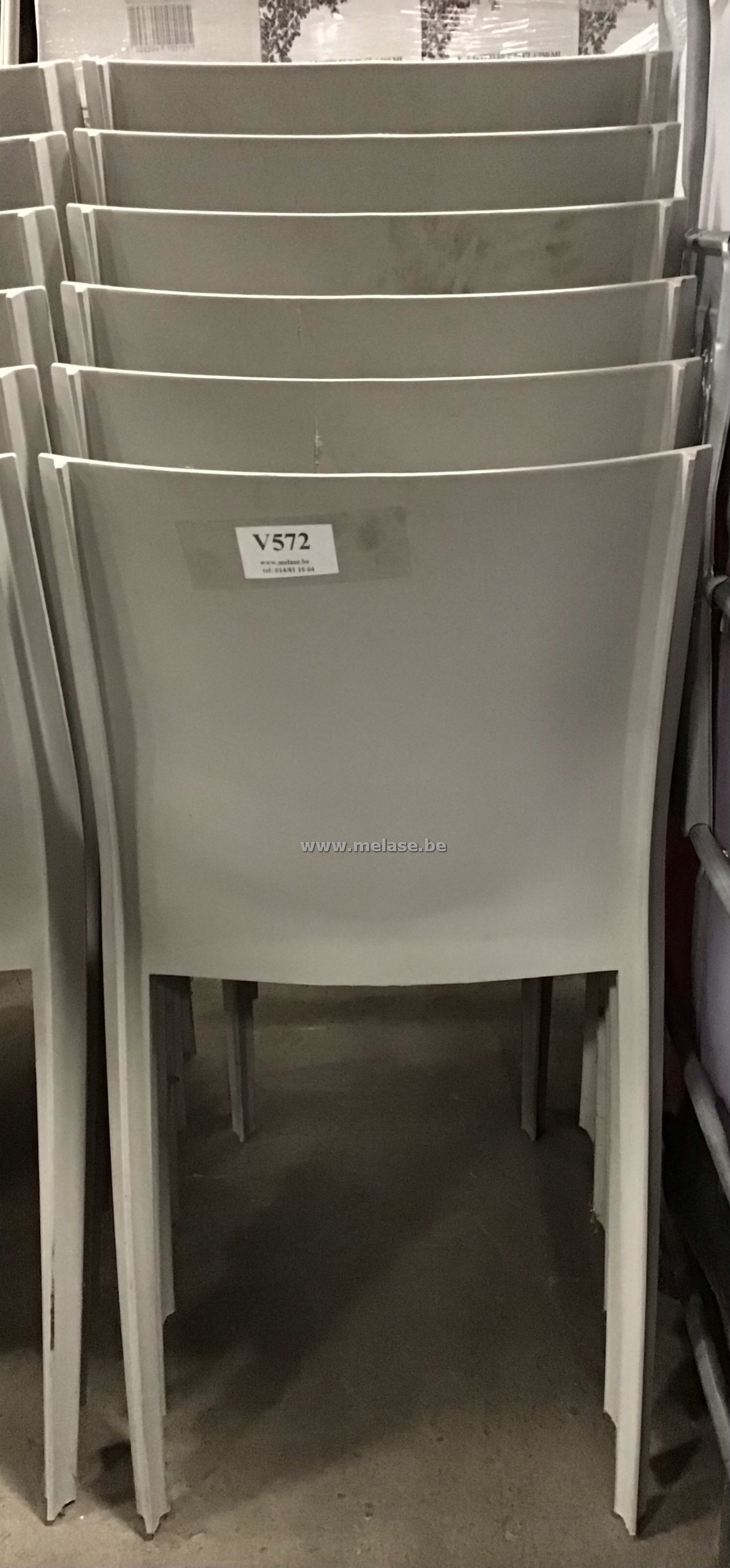 Stapelbare stoelen "Starck"