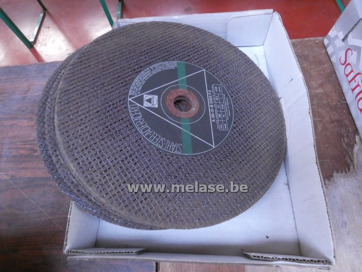 Slijpschijven "30 cm - staal"