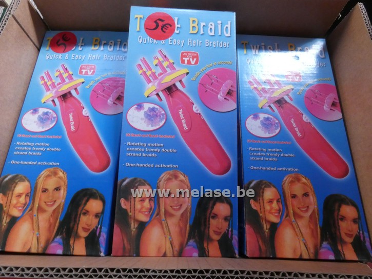 Autom. vlechtenmaker "Twist Braid"