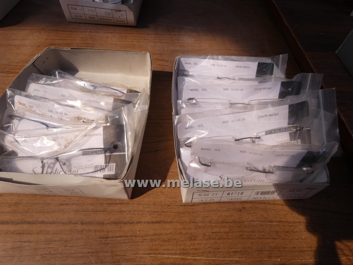 Leesbrillen "Sunoptic - matt black en matt blue""