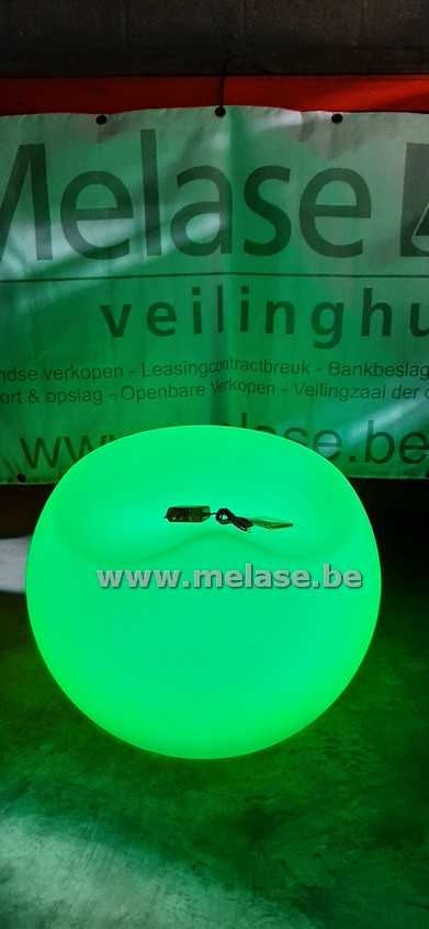 Ronde stoel met LEDverlichting