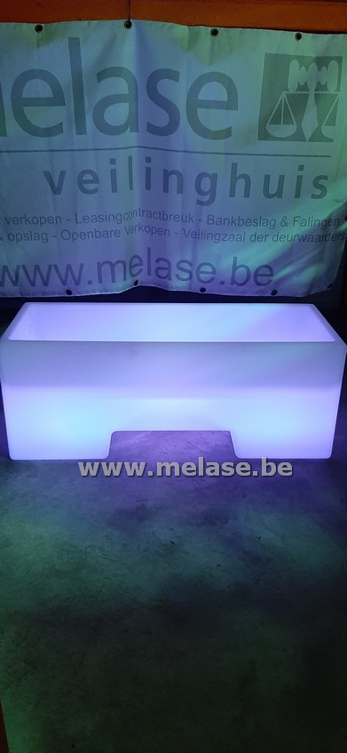 Bloembak met LEDverlichting