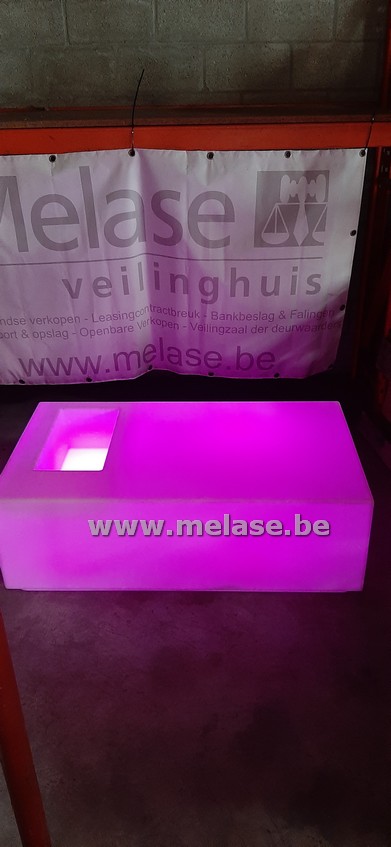 Salontafel met LEDverlichting