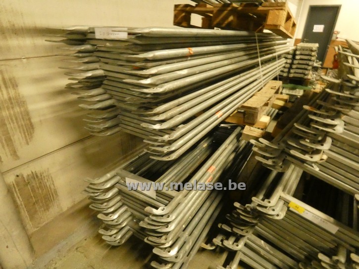 Dubbele leuning staal