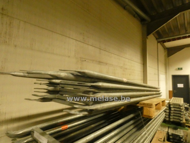 Dubbele leuning staal