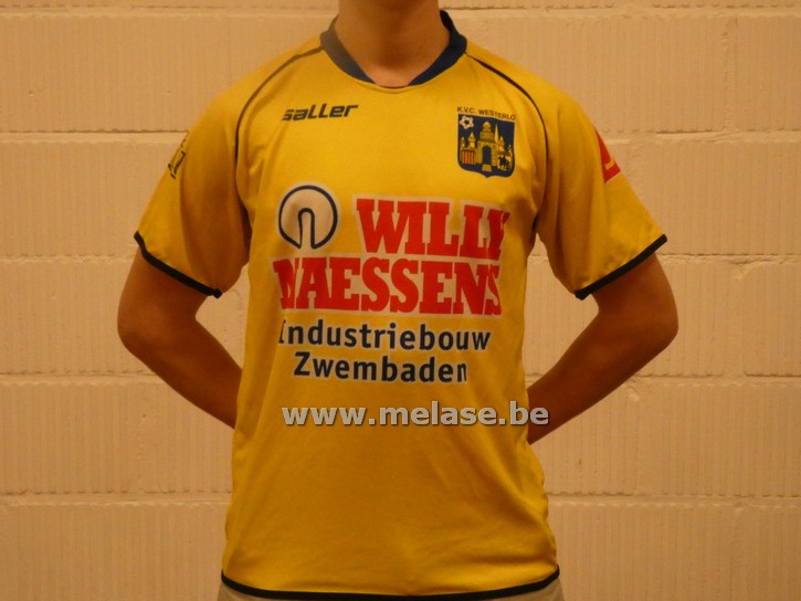 Voetbaltruitje "Wouter Corstjens - KVC Westerlo"