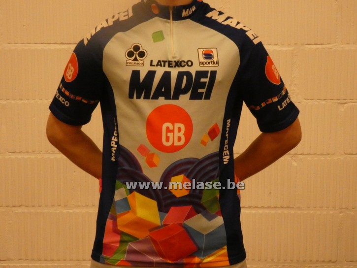 Wielertrui "Mapei"