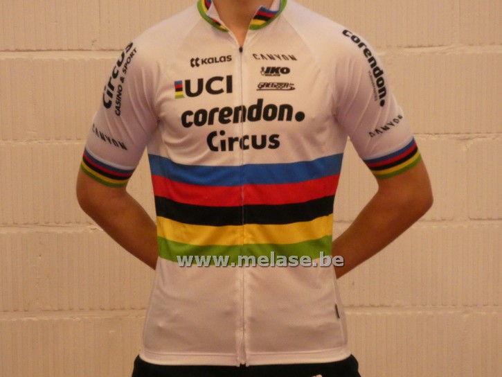 Wielertruitje "Mathieu Van der Poel - wereldkampioen veldrijden 2020