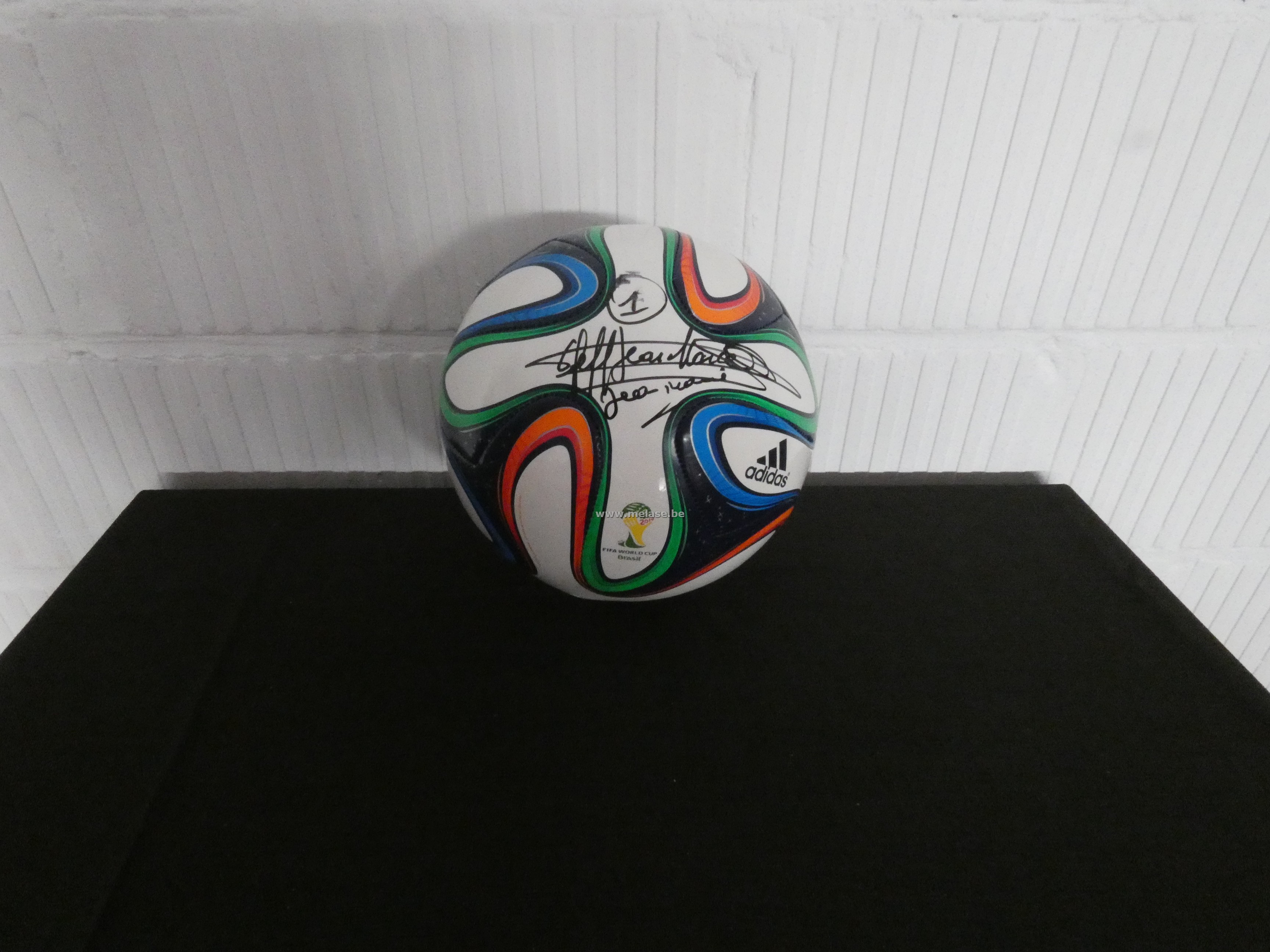 Voetbal "Jean-Marie Pfaff - Adidas Brazuca"