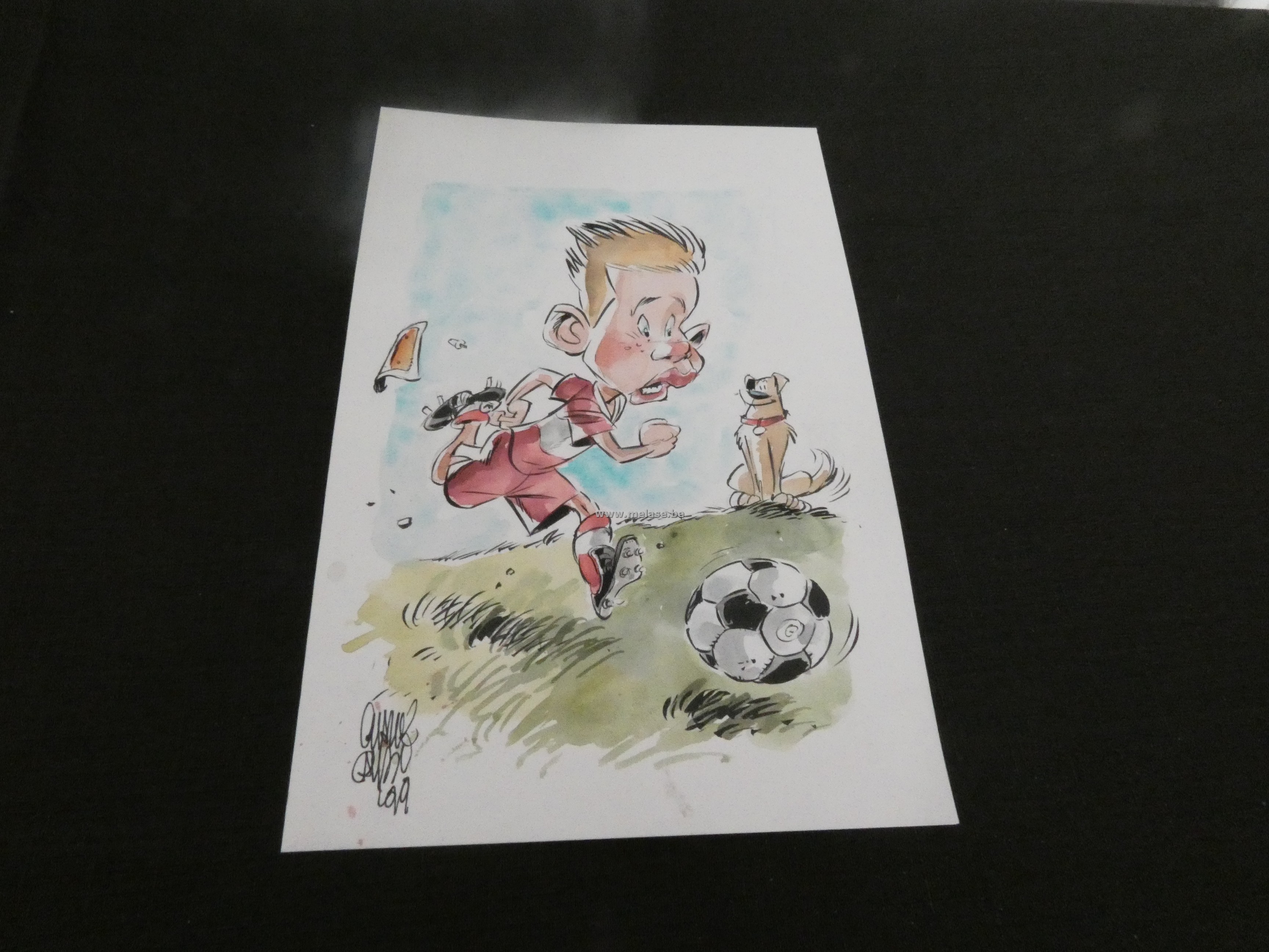 Aquarel "Kevin De Bruyne"