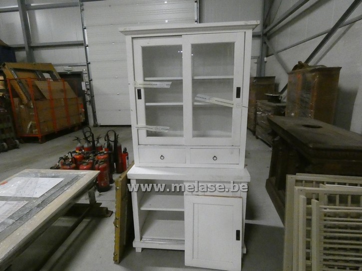 Vitrinekast "wit"