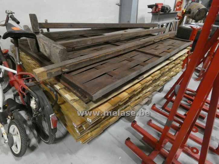 Houten tuinschermen