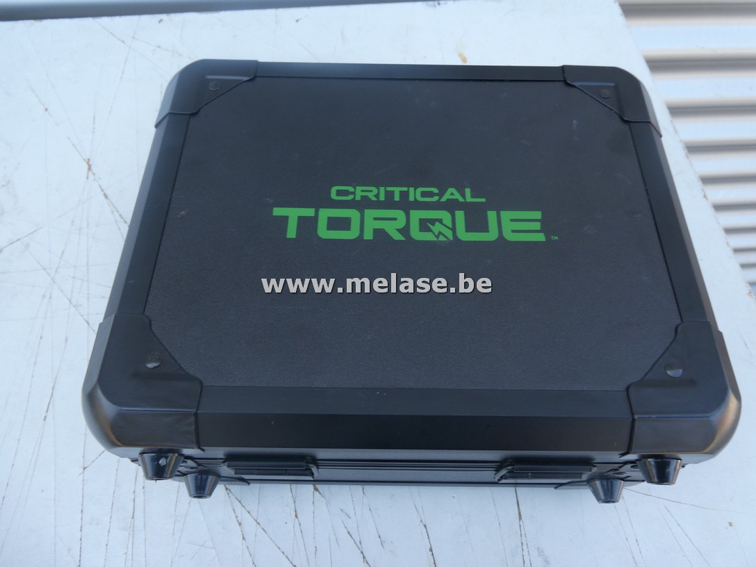 Draadloze tatoeëermachine set "Critical Torque " in een zwarte beschermkoffer
