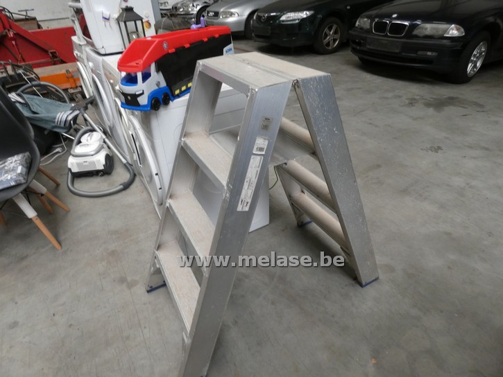 Dubbele trapladder "Solide"