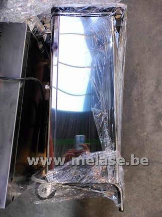 Vuilnisbak "Inox - op wielen"