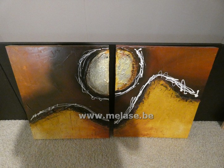 Canvas "zonsverduistering"