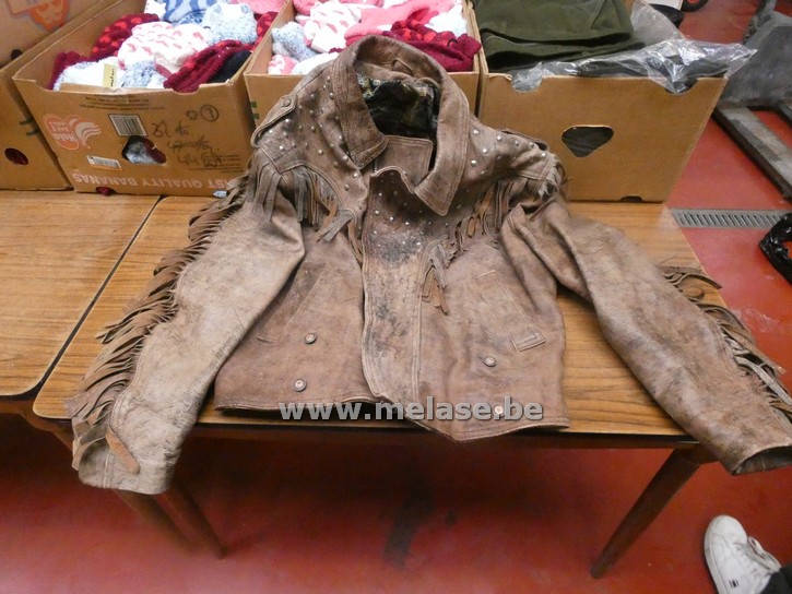 Lederen vest