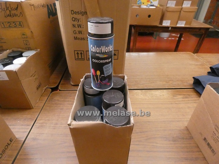 Colorspray "RAL8019 - bruin/grijs"