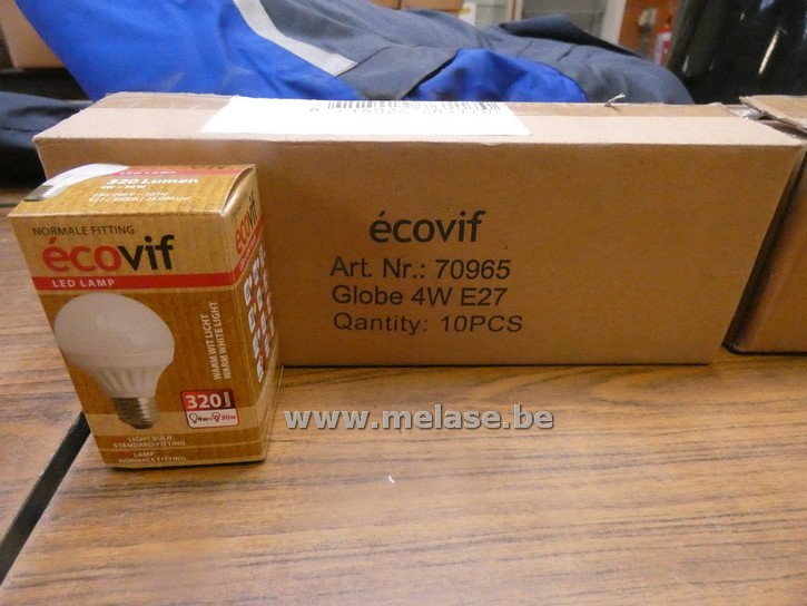 Spaarlampen "Ecovif"