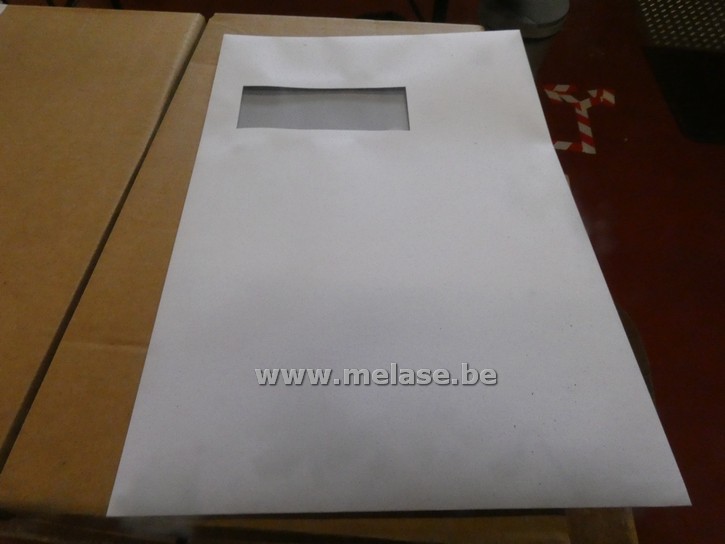 Enveloppen met venster "A4"