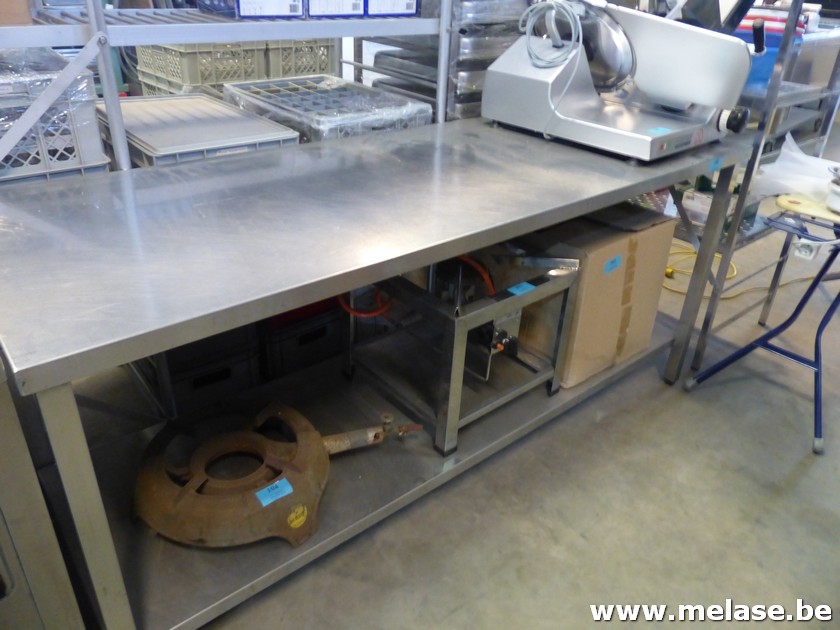 Werktafel "inox"