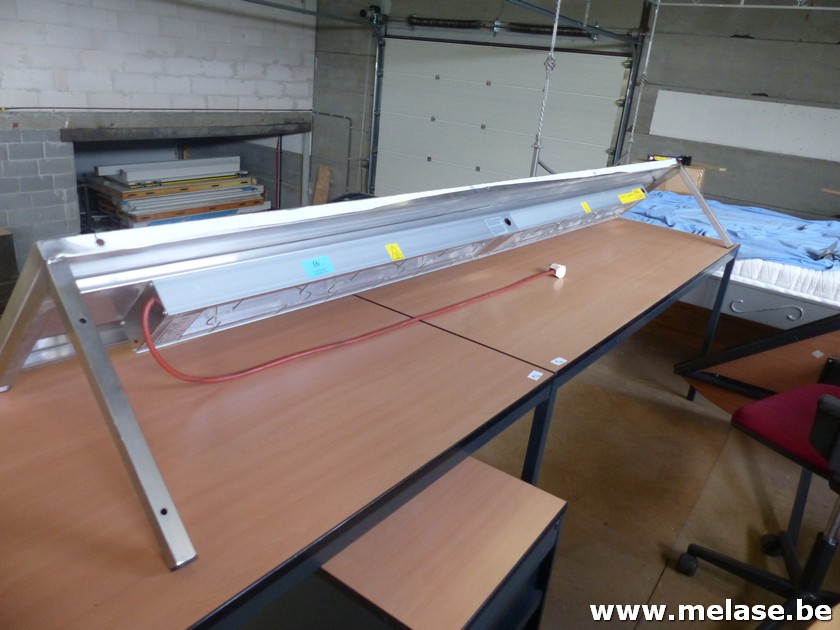 Wandrek "met 2 verwarmers Hadco"