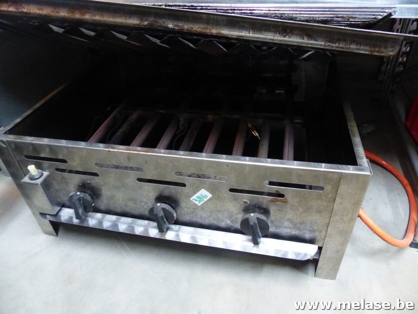 GasBBQ "3 bekken"