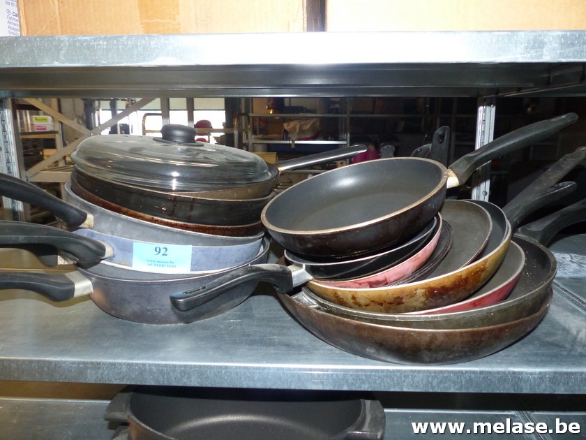 Diverse braadpannen