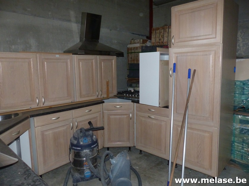 Volledige keuken "eik - gecereriseerd"