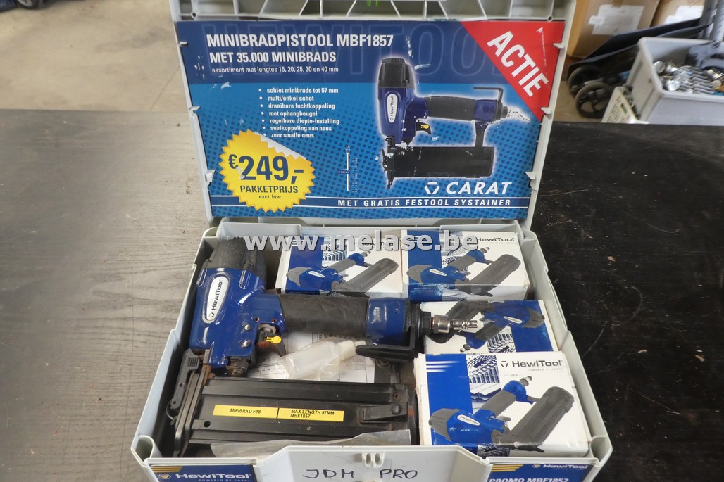 Luchtdruk niet/nagelpistool "Hewi Tool"