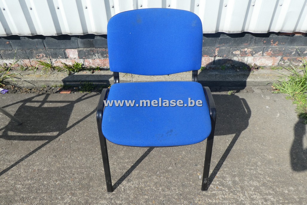 Stoelen "blauwe stof"