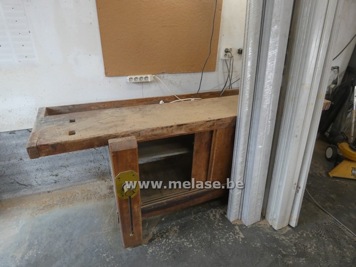 Houten werkbank